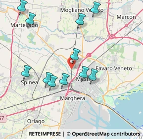 Mappa Via Castellana, 30174 Mestre VE, Italia (4.02727)