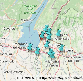 Mappa Via Crocetta, 37017 Lazise VR, Italia (9.77636)