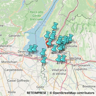 Mappa Via Crocetta, 37017 Lazise VR, Italia (9.543)