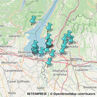 Mappa Via Crocetta, 37017 Lazise VR, Italia (9.524)