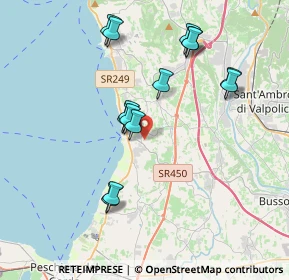 Mappa Via Crocetta, 37017 Lazise VR, Italia (3.61857)