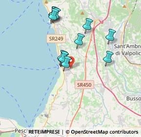 Mappa Via Crocetta, 37017 Lazise VR, Italia (3.4025)