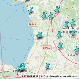 Mappa Via Crocetta, 37017 Lazise VR, Italia (6.2605)