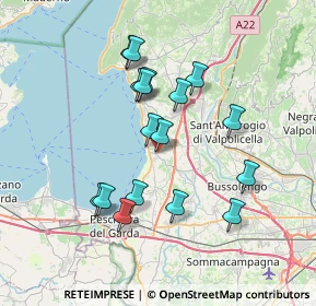 Mappa Via Crocetta, 37017 Lazise VR, Italia (6.57882)