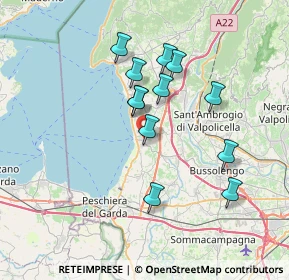 Mappa Via Crocetta, 37017 Lazise VR, Italia (6.20917)