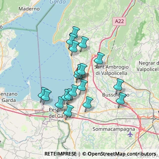 Mappa Via Crocetta, 37017 Lazise VR, Italia (6.13)
