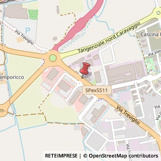 Mappa Via Treviglio, 16, 24043 Caravaggio, Bergamo (Lombardia)