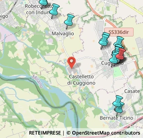 Mappa Strada Alzaia Naviglio Grande, 20012 Cuggiono MI, Italia (2.597)