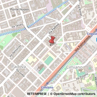 Mappa Via Privata Mondovì, 2, 20132 Milano, Milano (Lombardia)