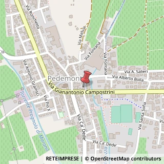Mappa Via Campostrini, 47 Pedemonte, 37029 Verona VR, Italia, 37029 San Pietro in Cariano, Verona (Veneto)