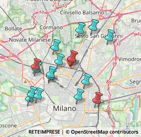 Mappa Viale Fulvio Testi, 20159 Milano MI, Italia (3.53353)
