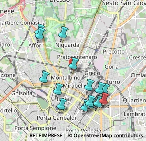 Mappa Viale Fulvio Testi, 20159 Milano MI, Italia (2.03267)