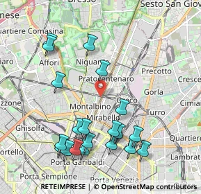 Mappa Via Latisana, 20159 Milano MI, Italia (2.2115)