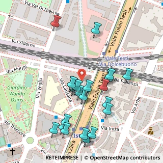 Mappa Viale Fulvio Testi, 20159 Milano MI, Italia (0.132)