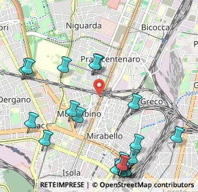 Mappa Viale Fulvio Testi, 20159 Milano MI, Italia (1.3245)