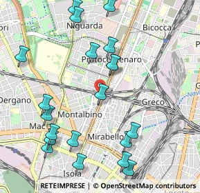 Mappa Via Latisana, 20159 Milano MI, Italia (1.1965)