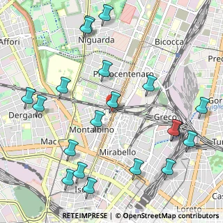 Mappa Via Latisana, 20159 Milano MI, Italia (1.3)