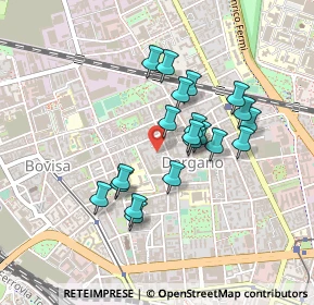 Mappa Via Bernardo Davanzati, 20158 Milano MI, Italia (0.371)