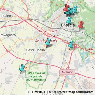 Mappa Via Adelaide Malanotte, 25131 Brescia BS, Italia (5.83583)