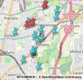 Mappa SPexSS11, 20132 Milano MI, Italia (0.9065)