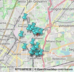 Mappa SPexSS11, 20132 Milano MI, Italia (1.4075)