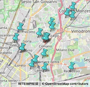 Mappa SPexSS11, 20132 Milano MI, Italia (1.90222)