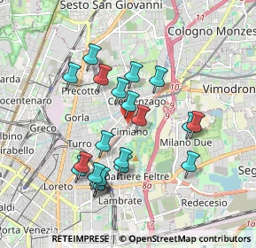 Mappa SPexSS11, 20132 Milano MI, Italia (1.694)