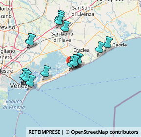 Mappa Via Peter Reichegger, 30016 Jesolo VE, Italia (14.7185)
