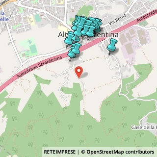 Mappa Via Canova, 36077 Altavilla vicentina VI, Italia (0.54)