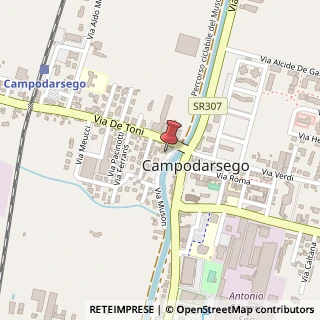 Mappa Via Muson, 65, 35011 Campodarsego, Padova (Veneto)