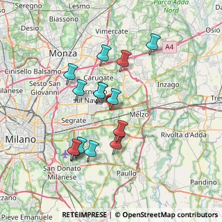 Mappa SP Cassanese, 20052 Vignate MI, Italia (6.52)