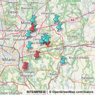 Mappa SP Cassanese, 20052 Vignate MI, Italia (6.81077)