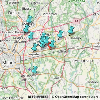Mappa SP Cassanese, 20052 Vignate MI, Italia (5.98375)