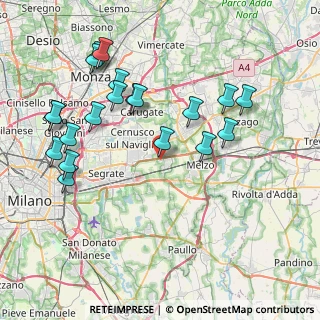 Mappa SP Cassanese, 20052 Vignate MI, Italia (8.589)