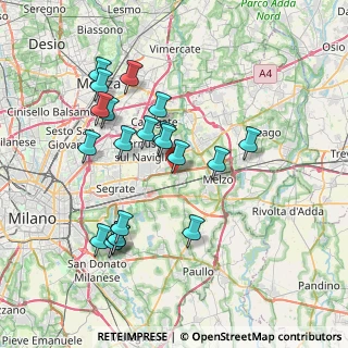 Mappa SP Cassanese, 20052 Vignate MI, Italia (7.3005)
