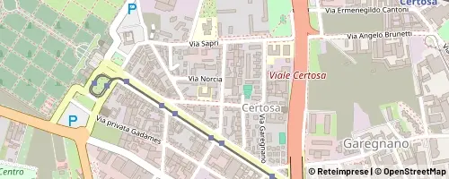 Mappa Milão