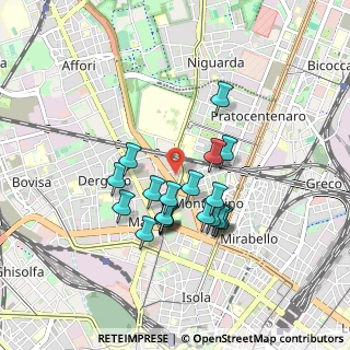 Mappa Via Privata Ernesto Reinach, 20159 Milano MI, Italia (0.739)