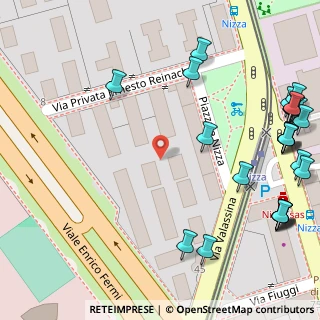 Mappa Via Privata Ernesto Reinach, 20159 Milano MI, Italia (0.0963)