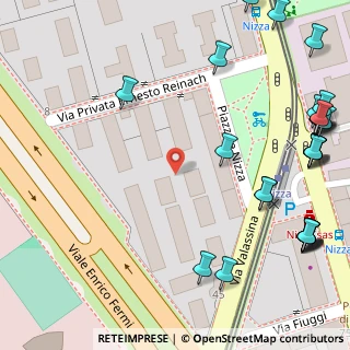 Mappa Piazzale Nizza, 20159 Milano MI, Italia (0.09643)