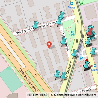 Mappa Piazzale Nizza, 20159 Milano MI, Italia (0.09963)