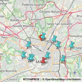 Mappa Piazzale Nizza, 20159 Milano MI, Italia (4.32091)