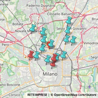 Mappa Via Privata Ernesto Reinach, 20159 Milano MI, Italia (2.9525)