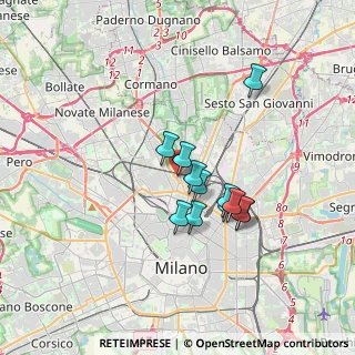 Mappa Via Privata Ernesto Reinach, 20159 Milano MI, Italia (2.61083)