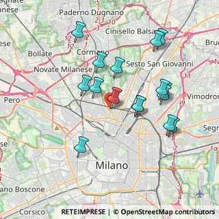 Mappa Piazzale Nizza, 20159 Milano MI, Italia (3.60438)