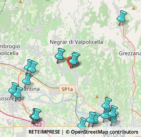 Mappa Via Str. Nuova, 37024 Negrar di Valpolicella VR, Italia (5.5345)