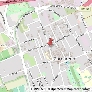 Mappa Via IV Novembre, 17, 20007 Cornaredo, Milano (Lombardia)