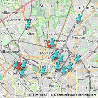 Mappa Via Fiuggi, 20159 Milano MI, Italia (2.39533)