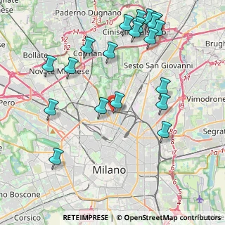 Mappa Via Fiuggi, 20159 Milano MI, Italia (4.88)