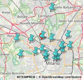 Mappa Via Emilio Broglio, 20158 Milano MI, Italia (3.86941)