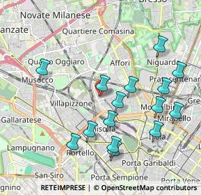 Mappa Via Emilio Broglio, 20158 Milano MI, Italia (2.052)